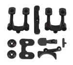 Team Associated - RC10B74.2 Rear Body Mount, Wing Mounts, Bumper, Fan New. Price: $10.99.