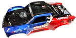 Arrma Mojave 4S 4X4 - Body Shell Red/blue W/interior, Cage And Clips ARA4404 New. Price: $99.99.