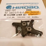 Hirobo "shuttle" R/c Helicopter "upgraded" Ns Aileron Lever Set, Part # 0402-107 New. Price: $24.95.