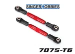 Traxxas 3643R Camber Links Front Tubes Red-anodized 7075-T6 Aluminum 83MM TRA1 New. Price: $34.95.