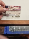 Team Associated Part No. 6515 Motor Mount Screws New. Price: $14.99.