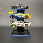 Kyosho Mini-z Modular 1/28 Scale Pit Stand Triple Car Frame (3-TIER) Blue MR-04 New. Price: $28.95.