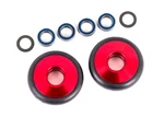Traxxas 9461R Aluminum Wheelie Bar Wheels W/ Bearings & O-rings, Red (2) New. Price: $19.95.