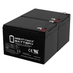 Mighty Max Pack 12V 12AH F2 Scooter Battery Replaces Kung Long WP12-12 New. Price: $54.99.