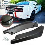 Carbon Rear Bumper Lip Splitter Diffuser Canards For Dodge Challenger Charger New. Price: $25.12.