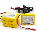 (4-PACK) 4.8V 800MAH Ni-cd Battery With Jst Plug & Usb Charger For Koleg... New. Price: $51.89.