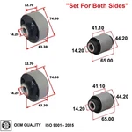 Control Arm Bushing Front For Honda Odyssey 2005-2013 Oe Quality Lh Pair New. Price: $91.90.