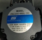 New Zd Motors Z5LBD200-48GUL-30S Brushless Dc /w Gear Head 48V 3000RPM. Price: $293.07.