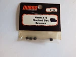 Du-bro 4MM X Socket Set Screws Model # 2170 New. Price: $5.00.