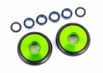 Traxxas 9461G Aluminum Wheelie Bar Wheels, Green New. Price: $19.95.