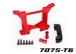 Traxxas TRA6738R Shock Tower, Rear, 7075-T6 Aluminum (red-anodized) (1) New. Price: $17.00.