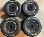 Racin Dots Losi GEN3 22S Sprint Car Wheel Covers, Black New. Price: $12.00.