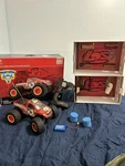 Losi Mini LST2 & Raminator Vintage 1/18 Monster Truck Collectors Item Used. Price: $600.00.
