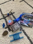 Lite Brix Lazer Lighted Model Kit W/ Power Pack Police Helicopter Used. Price: $6.99.
