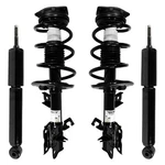 For Nissan Rogue 08-12 Unity Front & Rear Shock Absorbers Struts New. Price: $291.58.