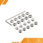 20 X Landing Gear Stopper 2/3/4/5MM Plane Wheel Collar Block With Wrench. Price: $17.01.