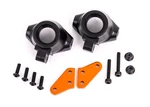 Traxxas 9637T Orange Aluminum Left And Right Steering Blocks For Sledge New. Price: $15.00.