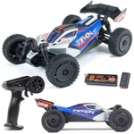 Arrma ARA2106T1 1/18 Typhon Grom Mega 380 Brushed 4X4 Buggy Rtr Blue/silver New. Price: $149.99.