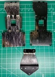 Team Associated RC10T3 Rear Chassis Skid Plates (2) & Front Used. Price: $20.00.