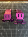 Hpi Savage 4.6 Xl 5.9 Flux F/r Purple Alloy Bumpers & Skid Plates Mounts Lot Used. Price: $119.53.