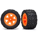 Traxxas 6774A Talon Extreme 2.8 Tires Rxt Orange Wheels W/ Foam Inserts: Rustler New. Price: $25.95.