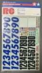 Tamiya Rc Number Sticker #66453 Original 1991 Release New. Price: $40.00.