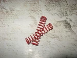 Rc Associated Buggy Truck Rear Shock Springs 2.95 Lbs Red (2) 7436 Used. Price: $20.00.
