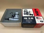 Fox 15 Rc Shhneurle Bushing Main 21600 W/ Owners Manual & Box Used. Price: $119.00.