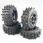Front Rear Knobby Tires Wheels Digger For Losi 5IVE Rovan Lt Km Baja 5B Dbxl New. Price: $49.90.