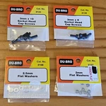 Du-bro Socket Head Cap Screws & Washers Lot 3MM X 8(10) 2122 2123 2107 2108 GS18 New. Price: $19.80.