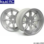 Hpi 160541 FS-15 Sport 8 Spoke Wheel Silver 26MM Os 6MM/PR New. Price: $12.83.