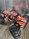 Jlb Racing Cheetah Rc Body Shell Cover Orange 1/10 Clips Decals EA1084 Usa New. Price: $54.54.