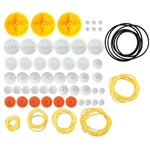 2MM Hole Plastic Pulley Gears Combination Modulus Package Rubber Belts B... New. Price: $17.82.