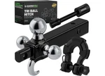 Rhino Usa To-httri-blk Tri-ball Hitch For 2" Receivers New. Price: $111.03.