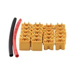 10PAIRS Amass Connector Female XT30U Bullet Plug Heat Shrink For... New. Price: $12.46.