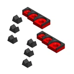 3D Tool Trays Magattach Ratchet Organizer Kit Piece Set 2PACK, Red/black New. Price: $56.87.