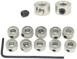 Hobbypark 15PCS 1/8" Plated Stopper Wheel Collar 8X3.1MM 0.31"X 0.12"PER Pack New. Price: $8.99.