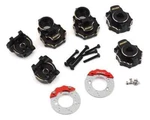 Samix Brass Rear Hub Carriers, Inner & Outer Portal Covers Set For Traxxas TRX-4 New. Price: $139.99.