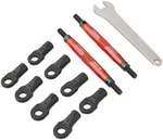 Traxxas 5938R Toe Links Slayer (tubes 7075-T6 Aluminum Red) (74MM Fits Front Or New. Price: $22.95.