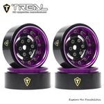 Treal X003Z3L29D 1.0 Beadlock Wheels Deep Dish (purple) Type For SCX24 TRX-4M New. Price: $33.59.