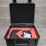 Heiyrc Waterproof Hard Case Storage Organizer Only Black New. Price: $24.99.