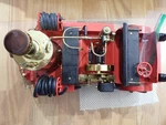 Used Wilesco D305 Toy Steam Fire Truck With Original Box. Price: $450.00.
