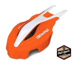 Traxxas 7915 - Aton Front Canopy, Orange/white New. Price: $11.66.