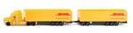 Siku,dhl Transport Truck - With Axles And 2+3 Trailer, 1/87, ... New. Price: $40.63.