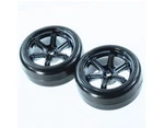 Redcat Racing Wheel (black Chrome Rim And Tire) Qty BS204-010 New. Price: $11.75.