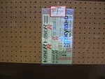 Kyosho Decal Sheet / V-one R # VZ074 New. Price: $11.00.