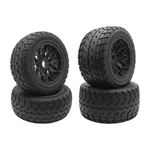 Flmlf Road Front And Rear Tires Kit 4PCS In Us For 1/5 Hpi Baja Rv Km 5B Rc Car New. Price: $119.99.