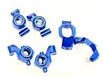 Traxxas 1/10 Maxx Aluminum Front C-hubs +rear Knuckle Blue New. Price: $52.24.