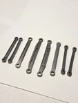 Vintage Rc Team Losi JRX2 A-2004 Suspension Links And A-2013 Rear Toe Used. Price: $38.00.