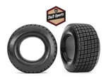 Traxxas 10470X - Tires, Hoosier (2) Dirt Oval And Foam (slash Modified) New. Price: $19.95.
